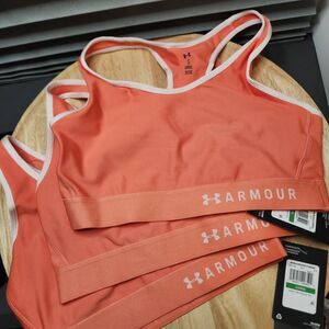 Under Armour Sports Bras – Women’s Size Large, Compression Fit, NWT